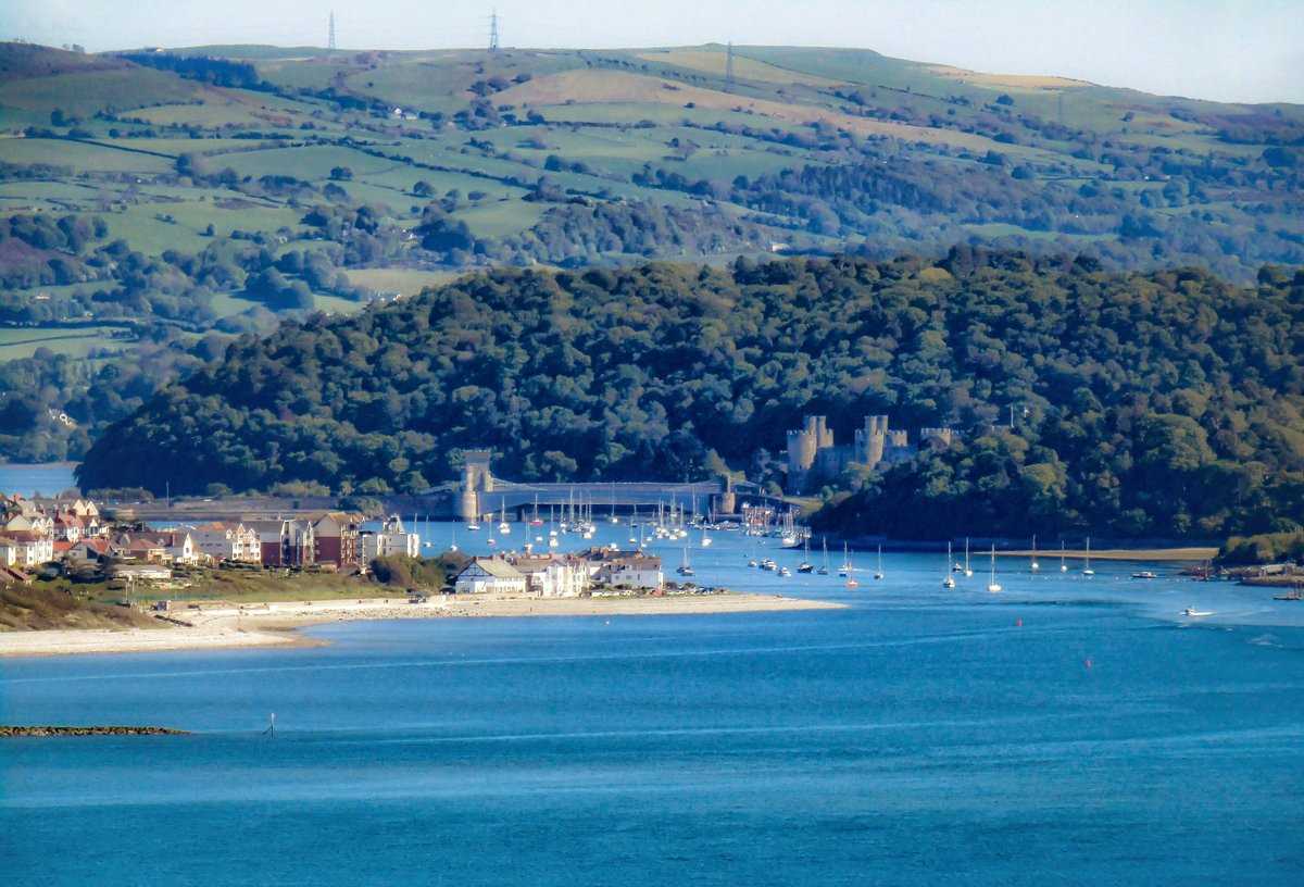 A Great Sight, Conwy & Deganwy From Great Orme, Llandudno, North Wales (May 2019)